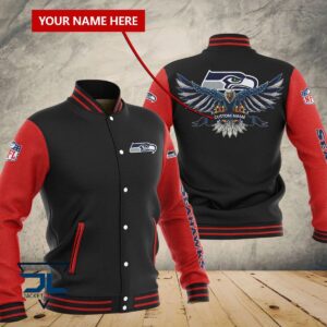 Seattle Seahawks NFL Style Baseball Jacket For Fan