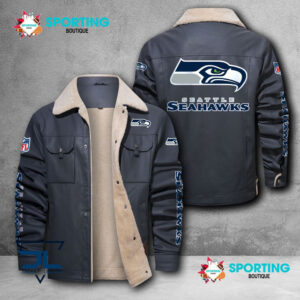 Seattle Seahawks NFL Style Leather Jacket For Fans