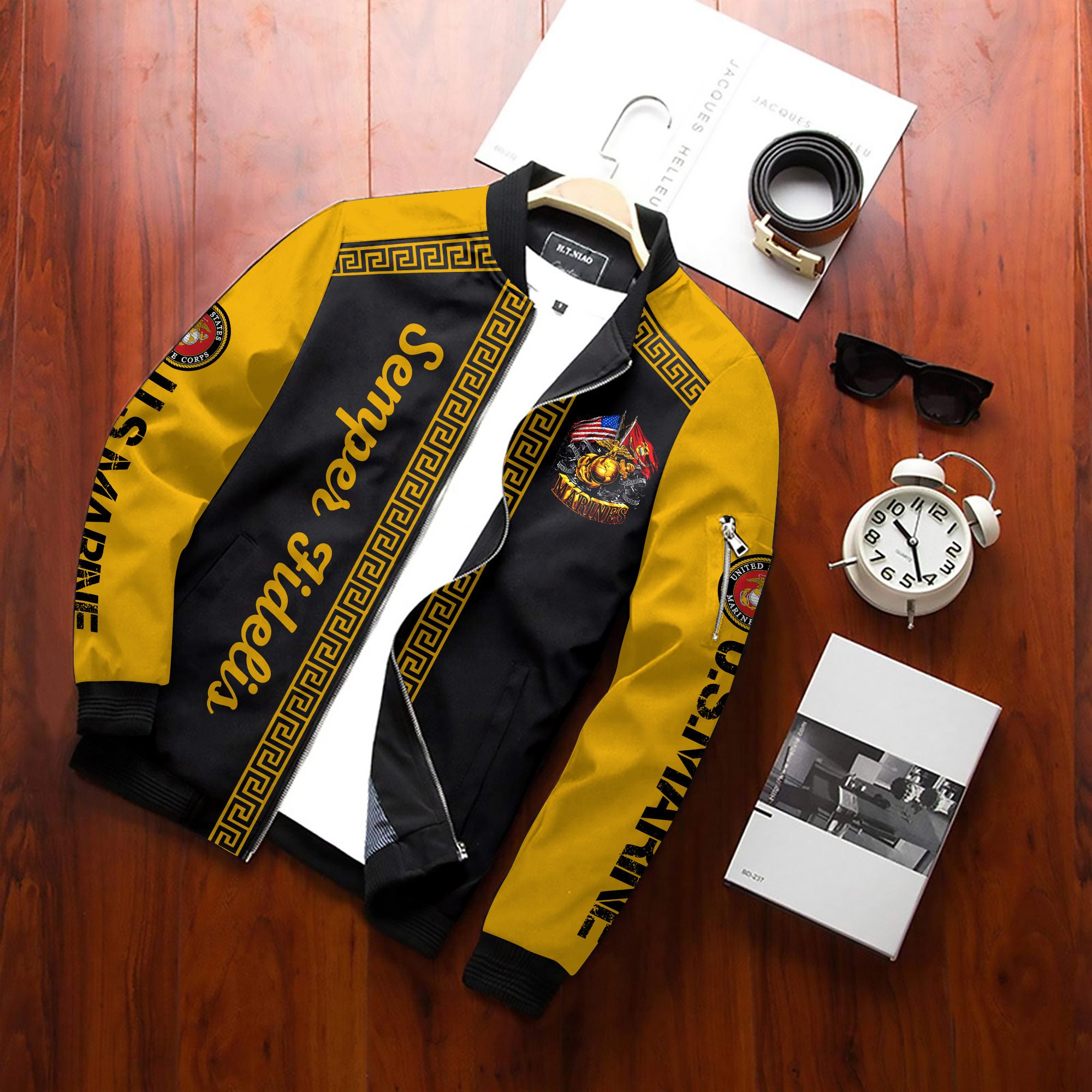 Semper Fidelis Style Bomber Jacket For Fans