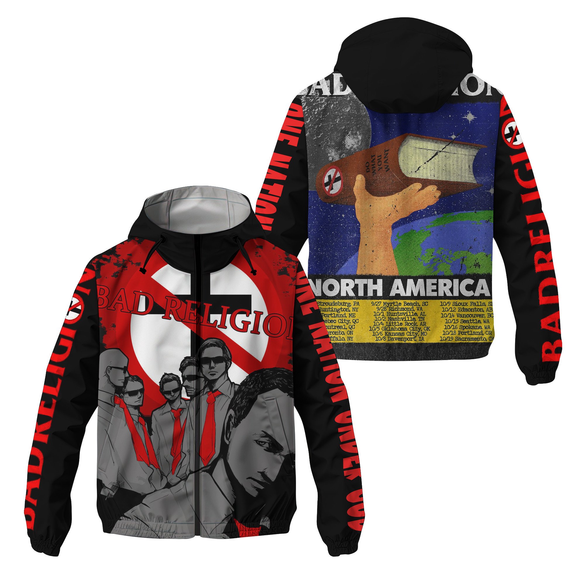Sepultura Music Style Windbreaker Jacket For Fans