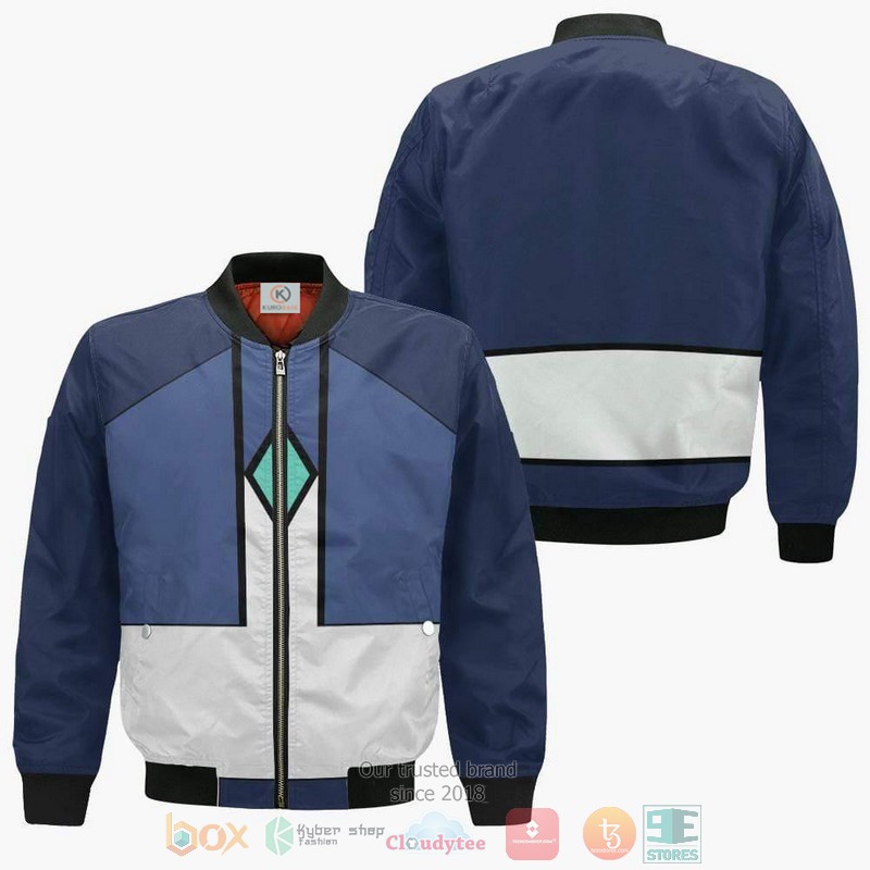 Setsuna F Seiei Cosplay Costume Mobile Suit Gundam Anime Anime Style Bomber Jacket For Fans