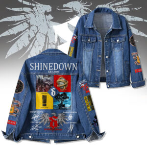 Shinedown Music Denim Jacket Gift For Fans