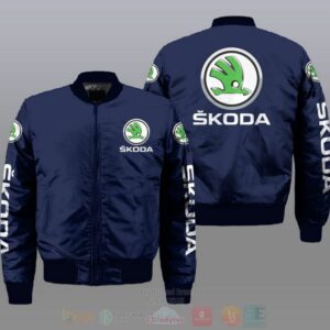 Skoda Car Style Bomber Jacket For Fans