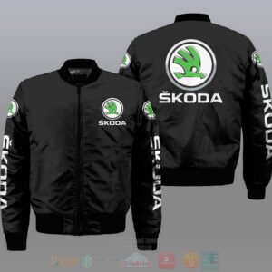 Skoda Car Style Bomber Jacket For Fans