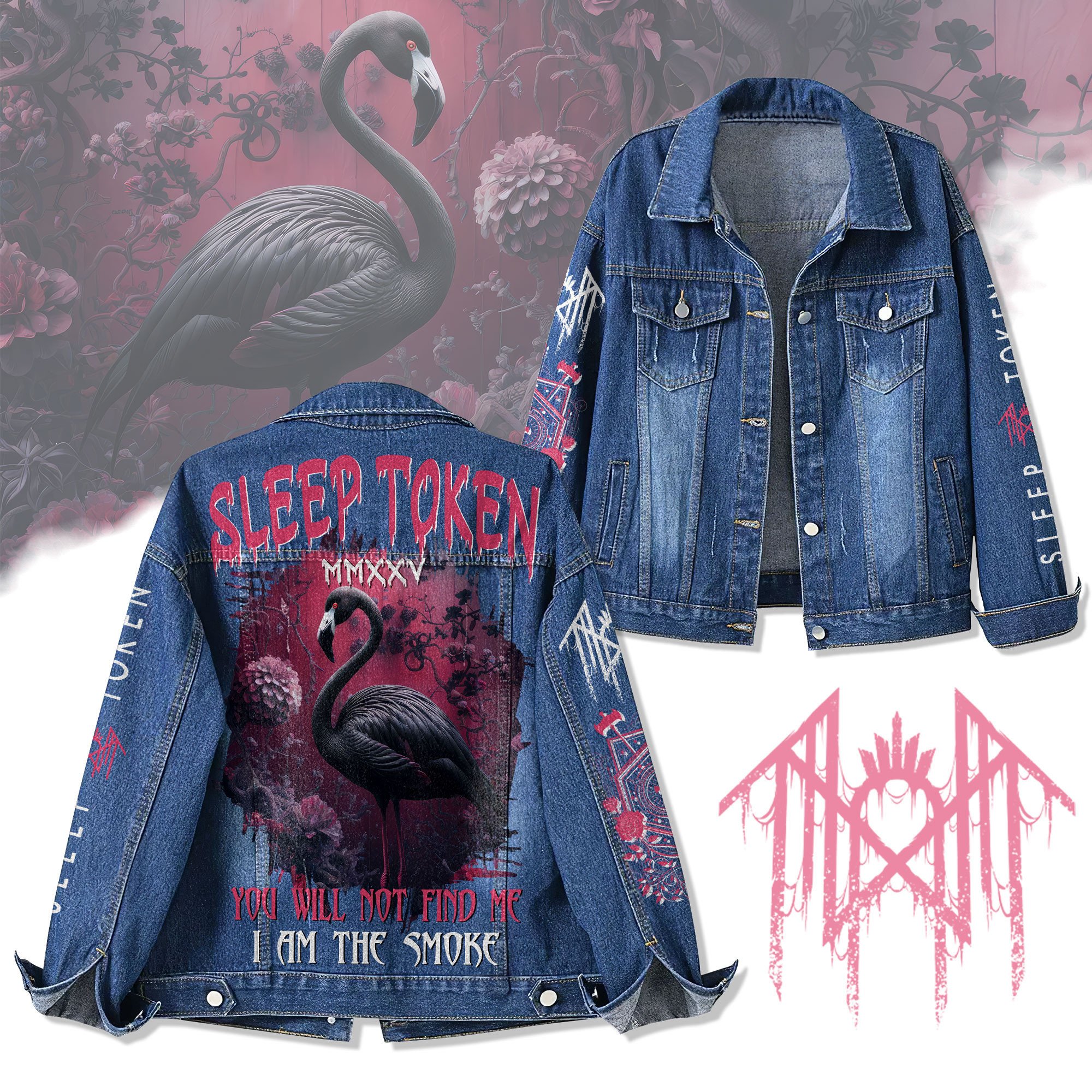 Sleep Token Music Denim Jacket Gift For Fans