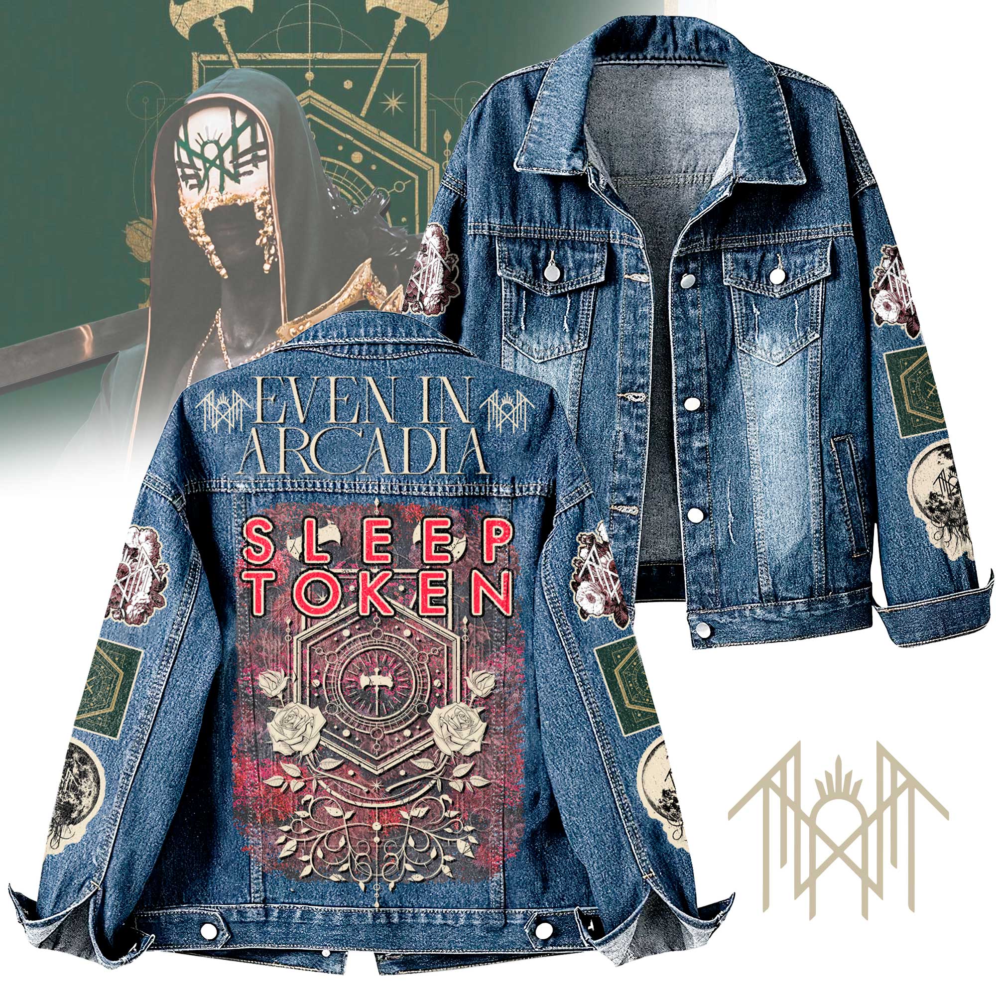 Sleep Token Music Denim Jacket Gift For Fans