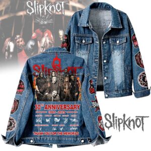 Slipknot Music Denim Jacket Gift For Fans