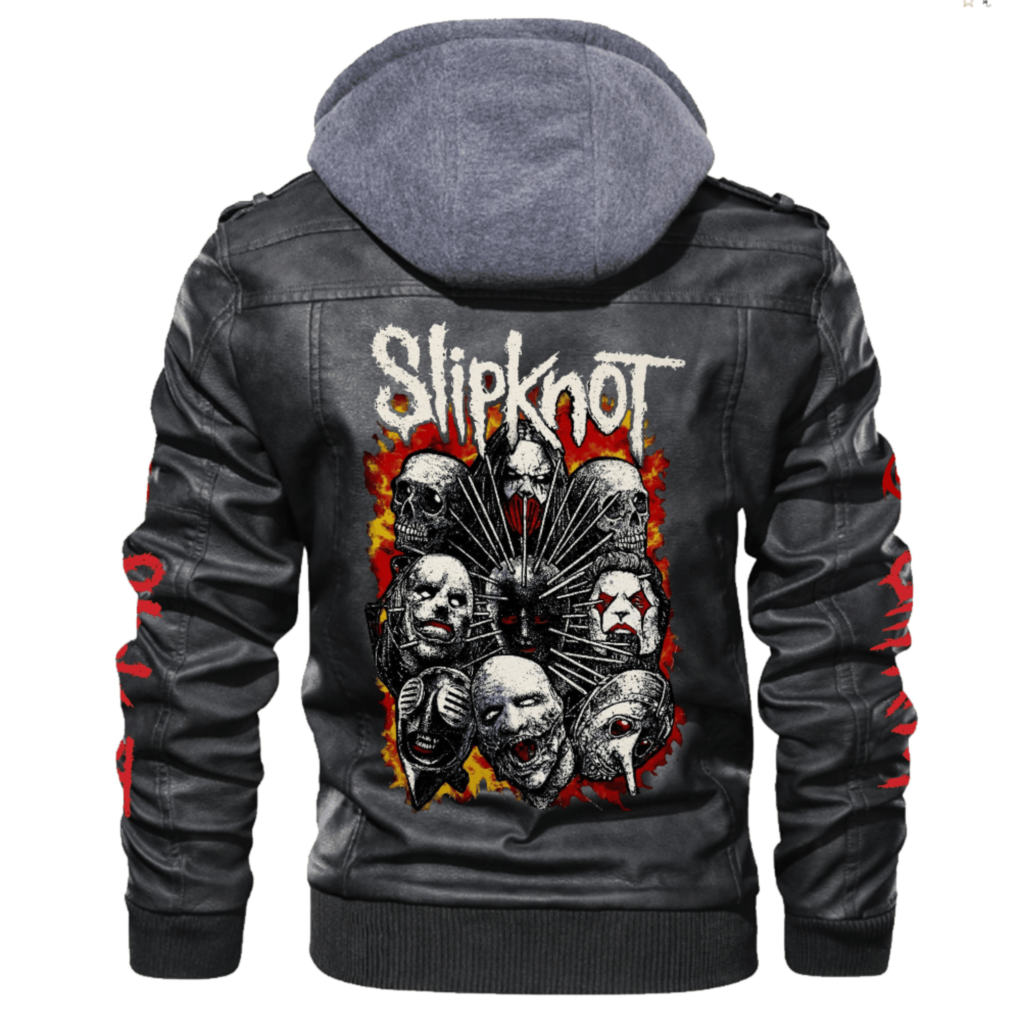 Slipknot Music Style Leather Jacket For Fans