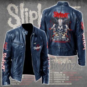Slipknot Music Style Leather Jacket For Fans