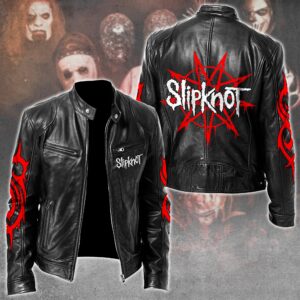 Slipknot Music Style Leather Jacket For Fans