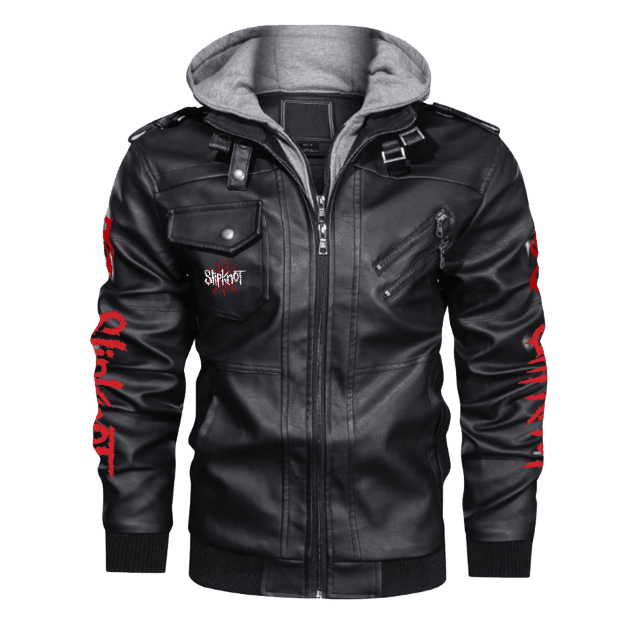 Slipknot Music Style Leather Jacket For Fans