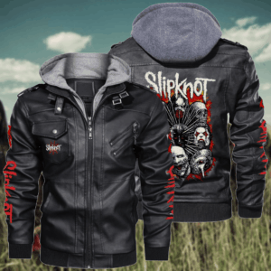 Slipknot Music Style Leather Jacket For Fans