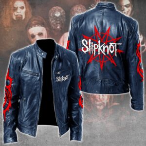 Slipknot Music Style Leather Jacket For Fans
