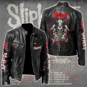 Slipknot Music Style Leather Jacket For Fans