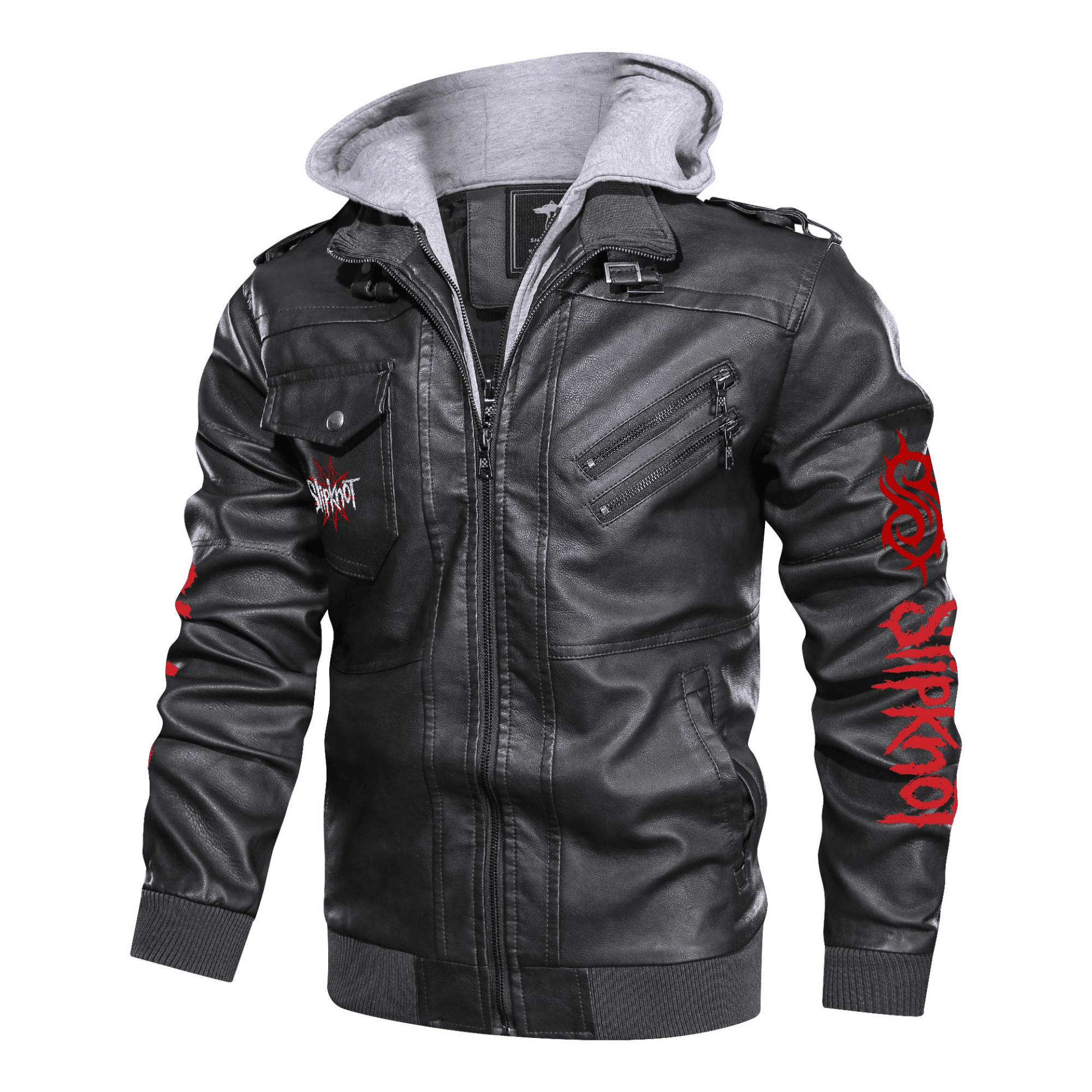 Slipknot Music Style Leather Jacket For Fans
