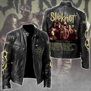 Slipknot Music Style Leather Jacket For Fans