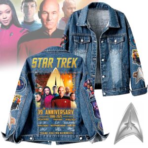 Star Trek Movies Denim Jacket Gift For Fans