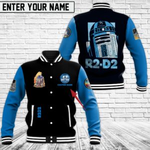 Star Wars Movies Style Baseball Jacket For Fans