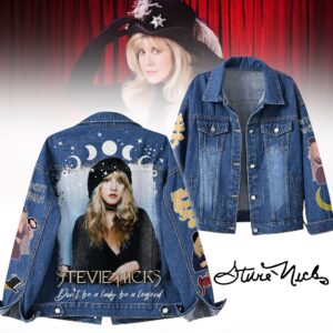 Stevie Nicks Music Denim Jacket Gift For Fans