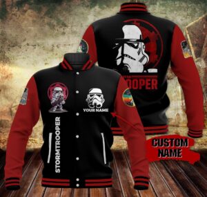 Stormtrooper Star Wars Movies Style Baseball Jacket For Fans