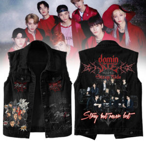Stray Kids Music Style Sleeveless Jacket