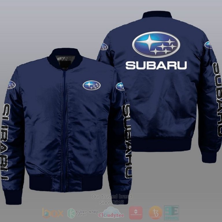 Subaru Car Style Bomber Jacket For Fans