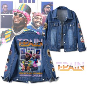 T-Pain Music Denim Jacket Gift For Fans