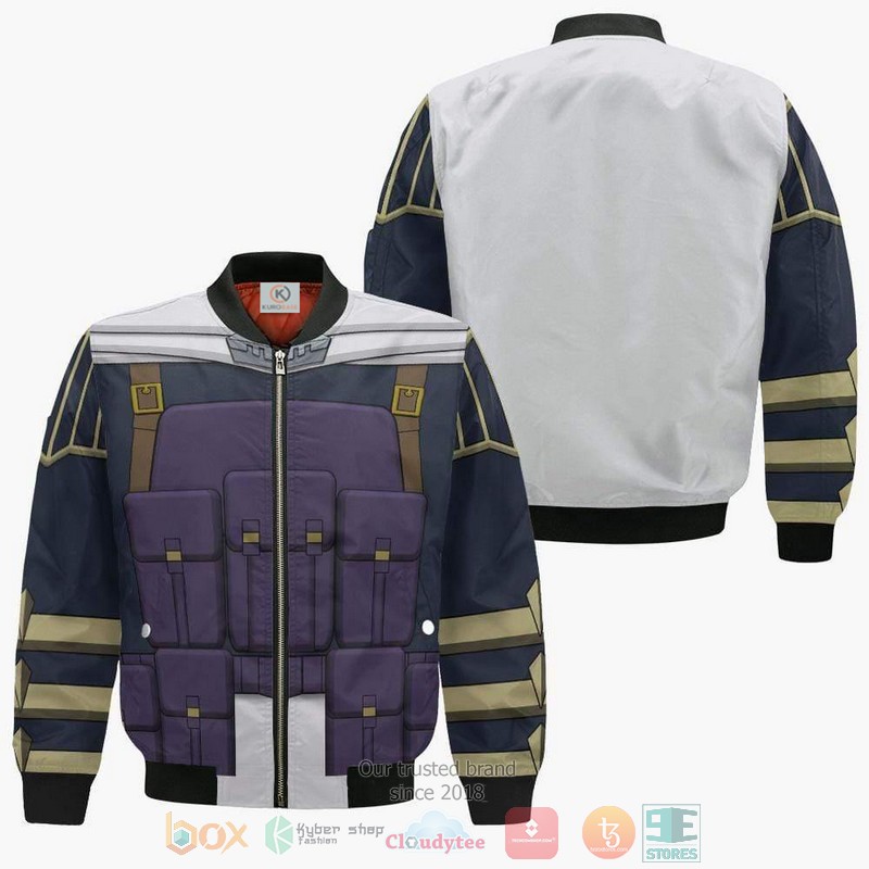 Tamaki Amajiki Cosplay Costume My Hero Academia Mha Anime Anime Style Bomber Jacket For Fans