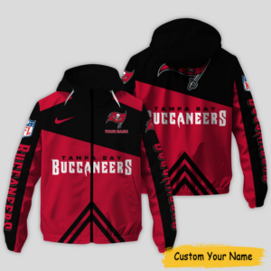 Tampa Bay Buccaneers NFL Personalized Style Windbreaker Jacket For Fans