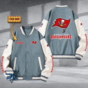 Tampa Bay Buccaneers NFL Style Baseball Jacket For Fan