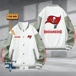 Tampa Bay Buccaneers NFL Style Baseball Jacket For Fan