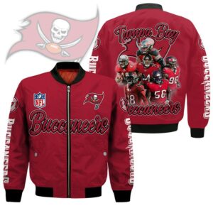 Tampa Bay Buccaneers NFL Style Bomber Jacket For Fans