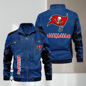 Tampa Bay Buccaneers NFL Style Denim Jacket For Fans