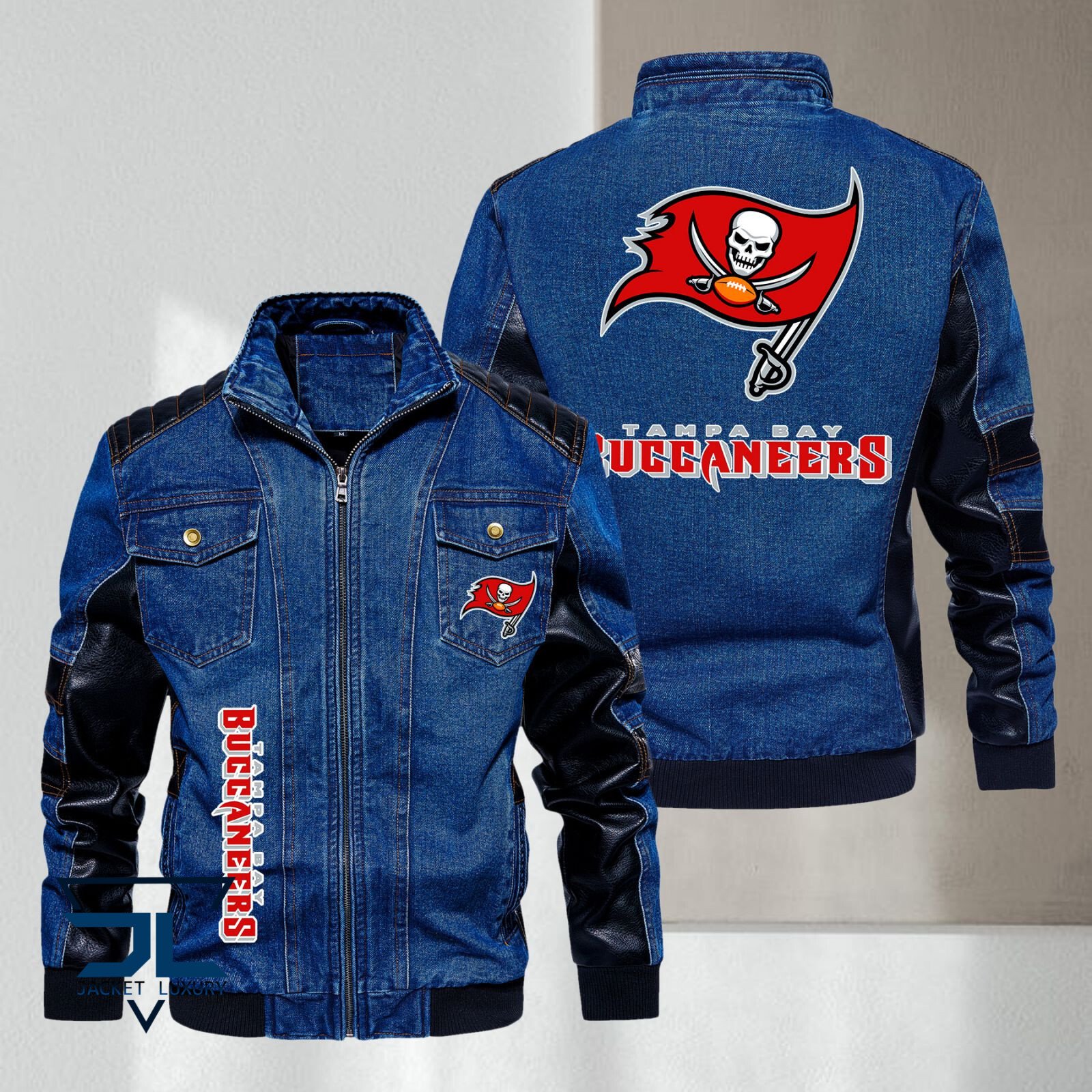 Tampa Bay Buccaneers NFL Style Denim Jacket For Fans