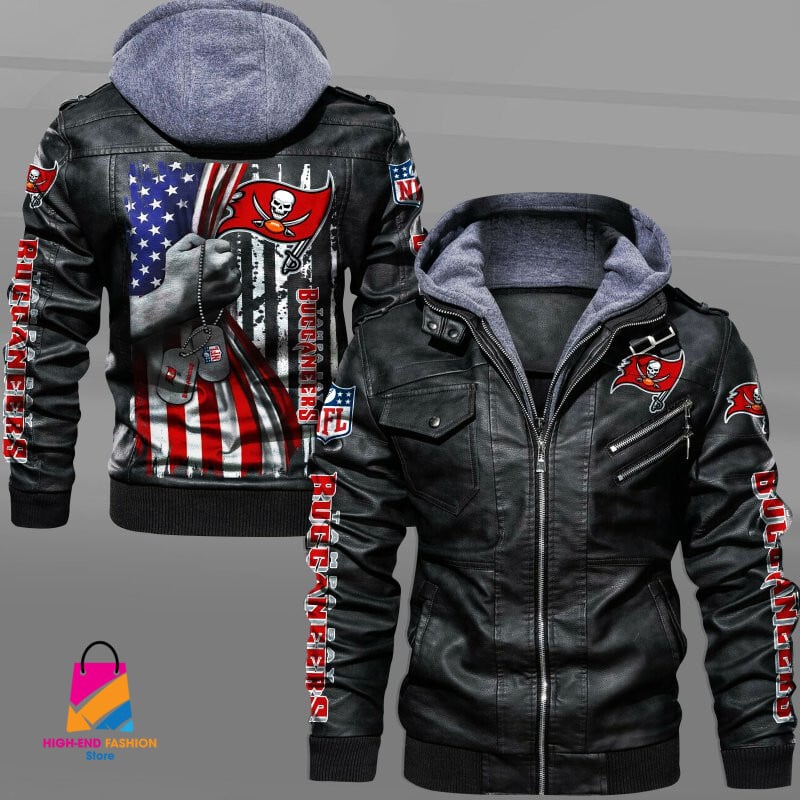 Tampa Bay Buccaneers NFL Style Leather Jacket For Fan