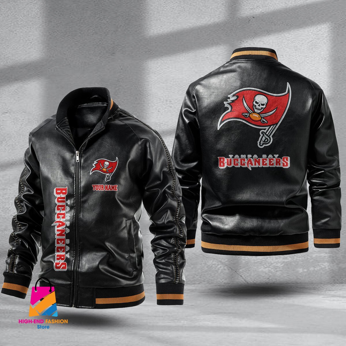 Tampa Bay Buccaneers NFL Style Leather Jacket For Fans