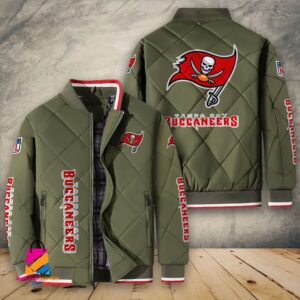 Tampa Bay Buccaneers NFL Style Puffer Jacket For Fans