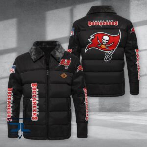 Tampa Bay Buccaneers NFL Style Puffer Jacket For Fans