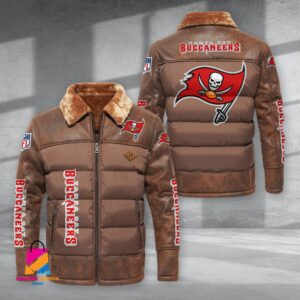 Tampa Bay Buccaneers NFL Style Puffer Jacket For Fans