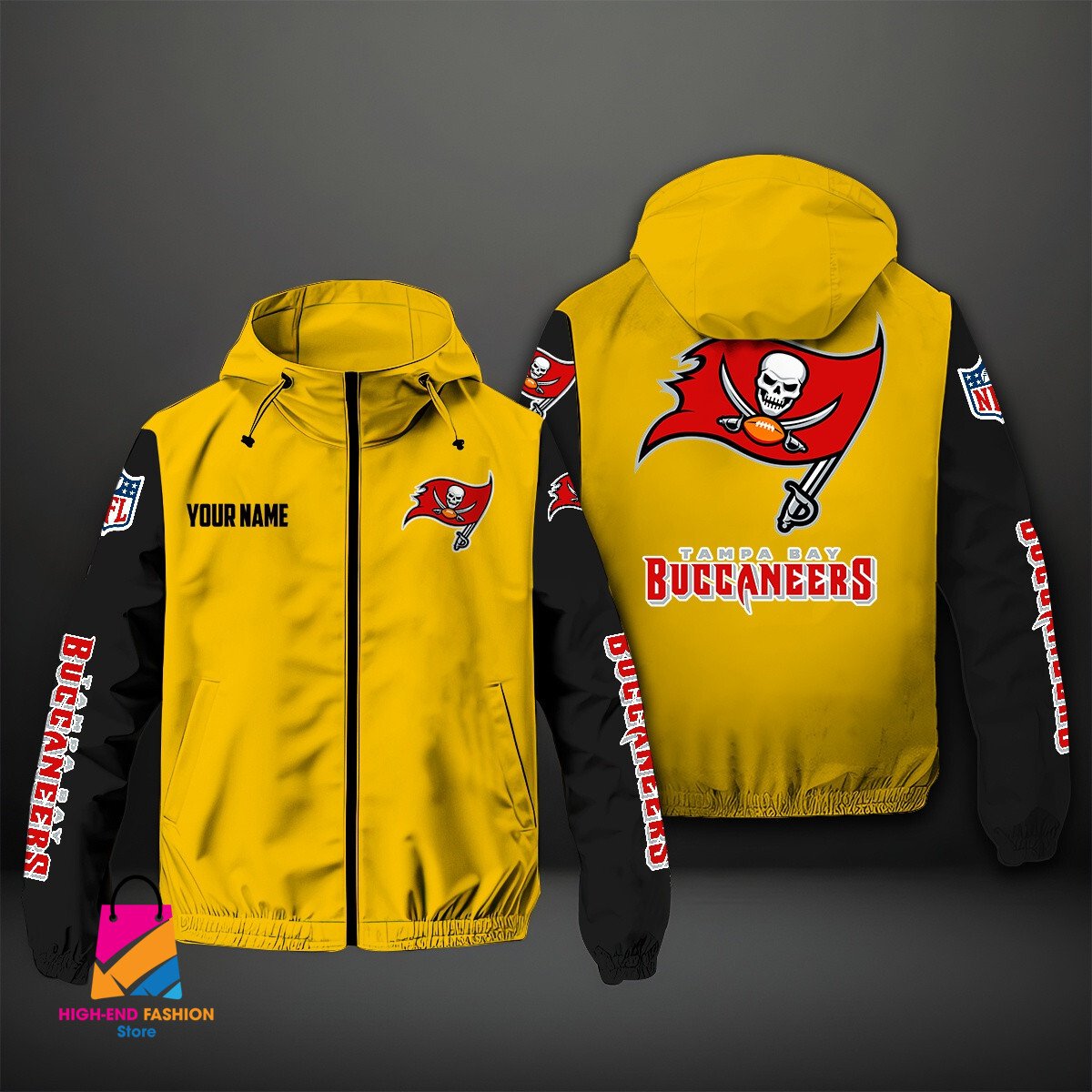 Tampa Bay Buccaneers NFL Style Windbreaker Jacket For Fans