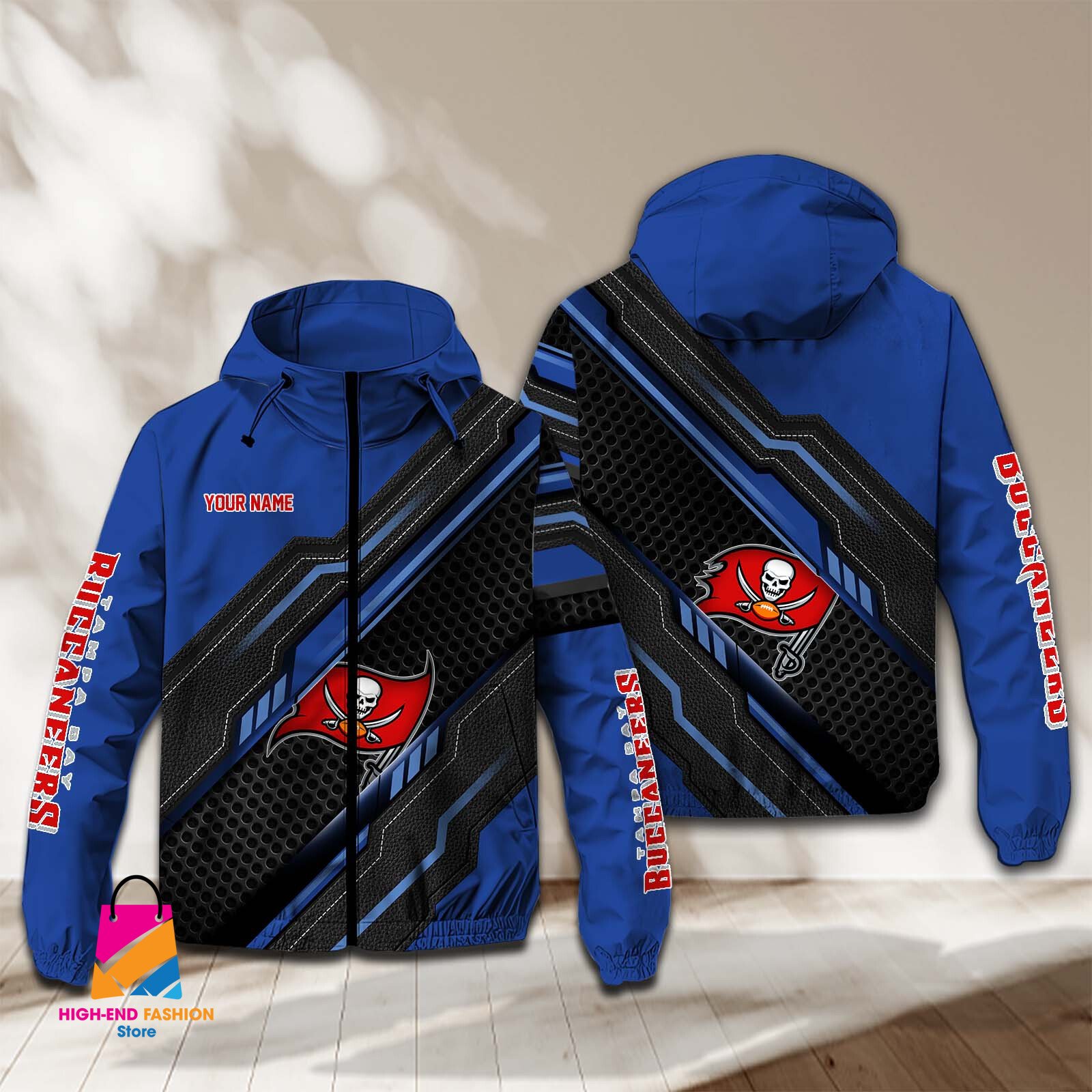 Tampa Bay Buccaneers NFL Style Windbreaker Jacket For Fans