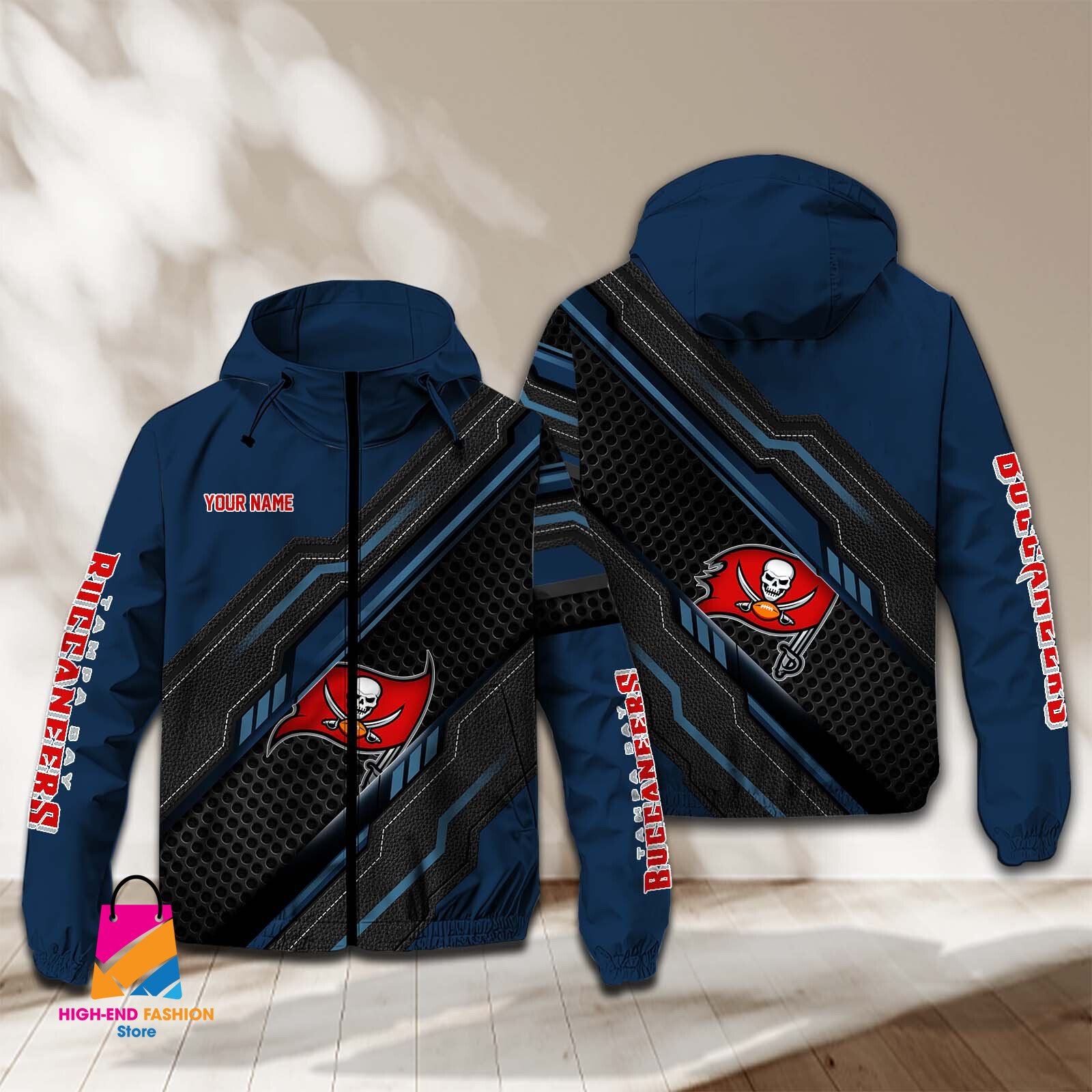 Tampa Bay Buccaneers NFL Style Windbreaker Jacket For Fans