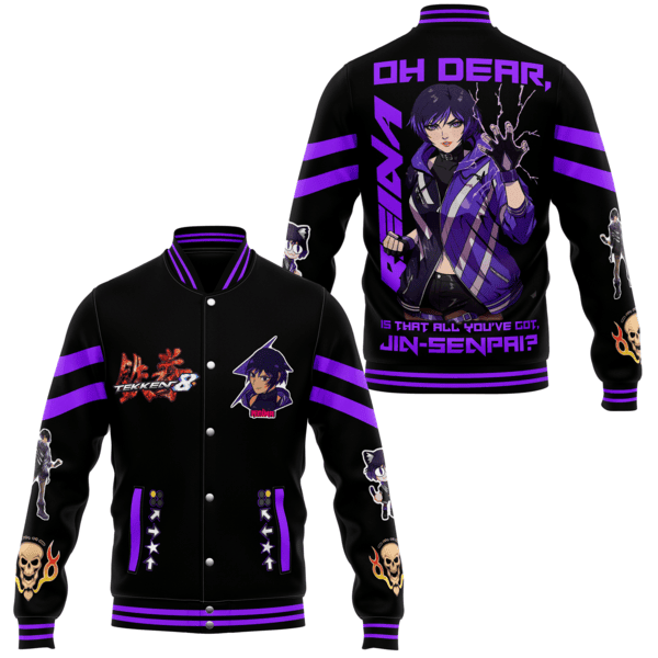 Tekken 8 Games Style Baseball Jacket For Fans