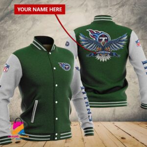 Tennessee Titans NFL Style Baseball Jacket For Fan