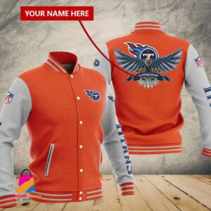 Tennessee Titans NFL Style Baseball Jacket For Fan