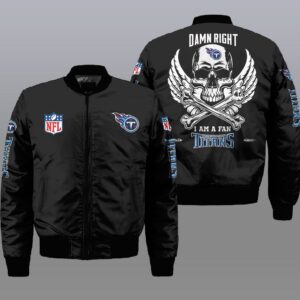 Tennessee Titans NFL Style Bomber Jacket For Fans