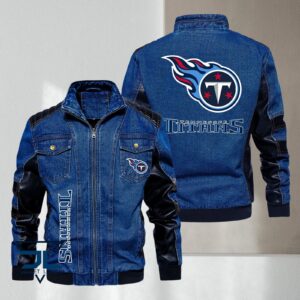 Tennessee Titans NFL Style Denim Jacket For Fans