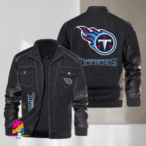 Tennessee Titans NFL Style Denim Jacket For Fans