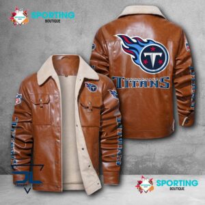 Tennessee Titans NFL Style Leather Jacket For Fans