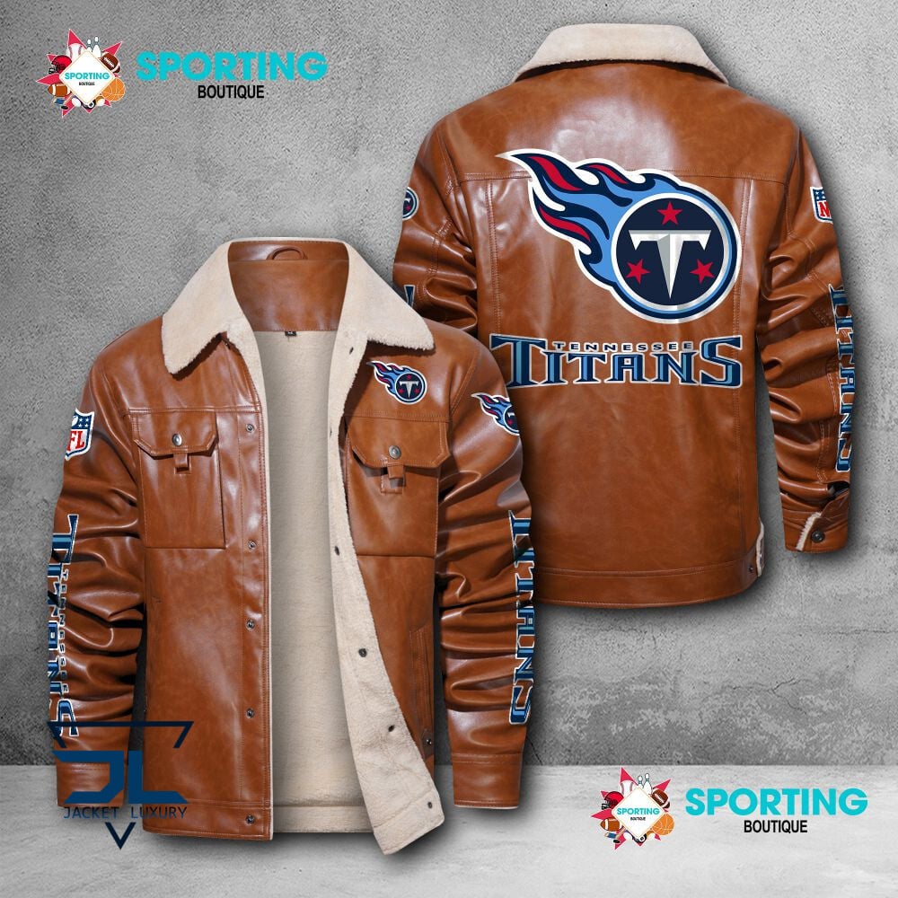 Tennessee Titans NFL Style Leather Jacket For Fans